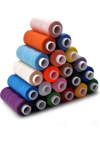 30 Pcs 250 Yard Her Çeşitli Makara Iplikleri Dikiş Konu Bobins &amp 1 Kutu Kılıf Organizatörü 25 Dikiş Makinesi (Yurt Dışından) fiyatları