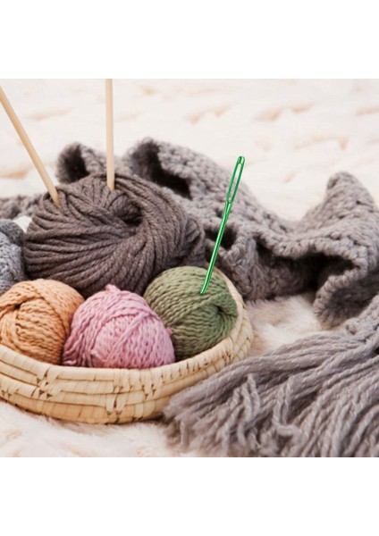 8pcs Iplik Iğnesi Dokuma Iğne Goblen Iğnesi Tığ Işi Için Bükülmüş Iğneler Tığ Işi Için Büyük Gözleme Iğneleri (Yurt Dışından) modelleri