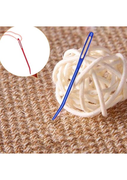 8pcs Iplik Iğnesi Dokuma Iğne Goblen Iğnesi Tığ Işi Için Bükülmüş Iğneler Tığ Işi Için Büyük Gözleme Iğneleri (Yurt Dışından) indirimleri