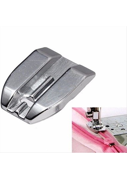 Metal Görünmez Fermuarlı Ev Dikiş Makinesi Parçaları Baskı Ayak Fermuar Dikiş Makinesi Baskı Ayak Aksesuarları (Yurt Dışından) fırsatları