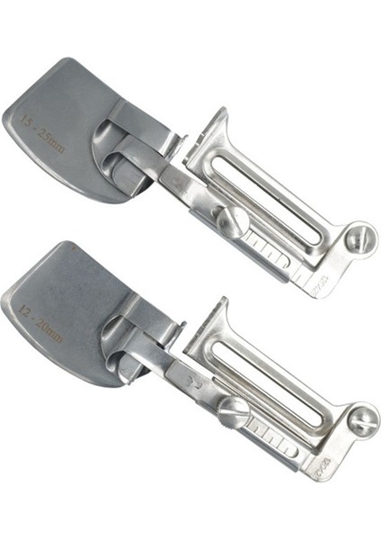 2pcs Ayarlanabilir Dikiş Haddelenmiş Hemmer Ayak Genişliğinde Basınçlı Ayak Dikiş Makinesi Baskı Ayağı (Yurt Dışından)