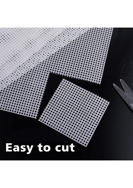 Nakış Için Plastik Örgü Tuval Tabakaları Kuşu Ağı Plastik Iğne Noktası Tuval Zanaat Diy Örgü Tığ Işi Projeleri C (Yurt Dışından) fiyatları