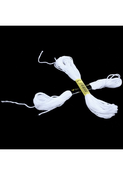 24X Beyaz Çapa Çapraz Iğne Pamuk Nakış Ipliği Diş Ipi Skeins Dikiş Zanaat (Yurt Dışından) modelleri