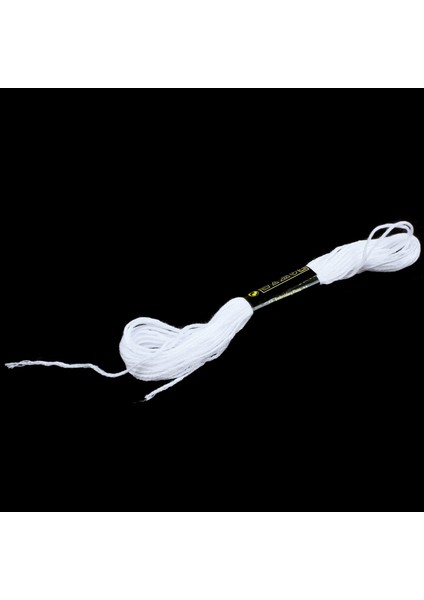 24X Beyaz Çapa Çapraz Iğne Pamuk Nakış Ipliği Diş Ipi Skeins Dikiş Zanaat (Yurt Dışından) fırsatları