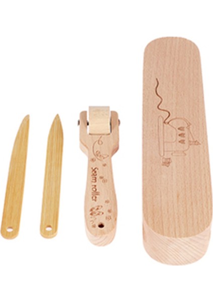 Ahşap Dikiş Rulosu Presleme Dikiş Aracı Terzik Için Terzi Diy Kapit Yüzme Dikiş Irmili Dekoru (Yurt Dışından)