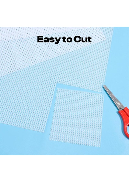 7 Nakış Akrilik Iplik Işçiliği Tığ Işaretleri ve Akvaryum Bölücüler Yapmak Için Plastik Örgü Tuval Sayfalarını Sayın (Yurt Dışından) modelleri