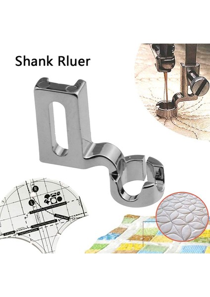 2x Dıy Patchwork Maker Kit ve Dikiş Cetveli Shank Cetvel Foot Free Hareketli Tüm Şey Dikiş Makineleri Için (Yurt Dışından) indirimleri