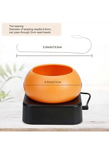 2x Elektrikli Boncuk Spinner Ayarlanabilir Hız Boncuklu Yükleyici Elektrik Tabanı ile Boncuk Yükleyici Kase Dıy Takı Için Iğneler (Yurt Dışından) fiyatları