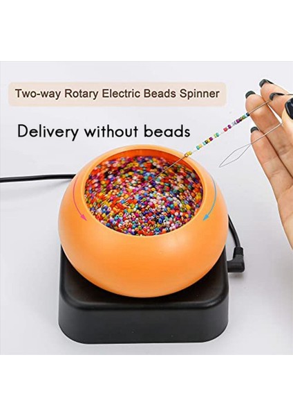 2x Elektrikli Boncuk Spinner Ayarlanabilir Hız Boncuklu Yükleyici Elektrik Tabanı ile Boncuk Yükleyici Kase Dıy Takı Için Iğneler (Yurt Dışından) modelleri