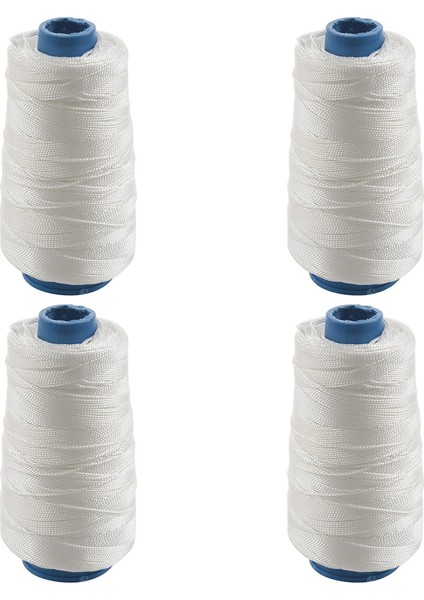 4pcs 400M 80LBS Naylon Bükülmüş Bowstring Iplik Balıkçılık Ipi Dikiş Kablosu Uçurtma Hattı Beyaz (Yurt Dışından)