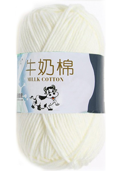 1 Grup Süt Pamuk Yün Ipliği El Örtüsü Için Yumuşak (Beyaz) Çizgi Yaklaşık 2 5 mm (Yurt Dışından) fiyatları