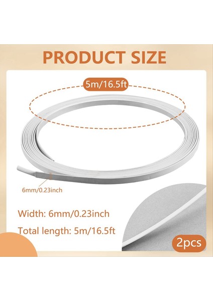 Beyaz Bahar Çelik Boning Korse Boncing Dikiş Korse El Sanatları Yapımı 1/4 Inç Genişlik (22 Yarda) (Yurt Dışından) fiyatları