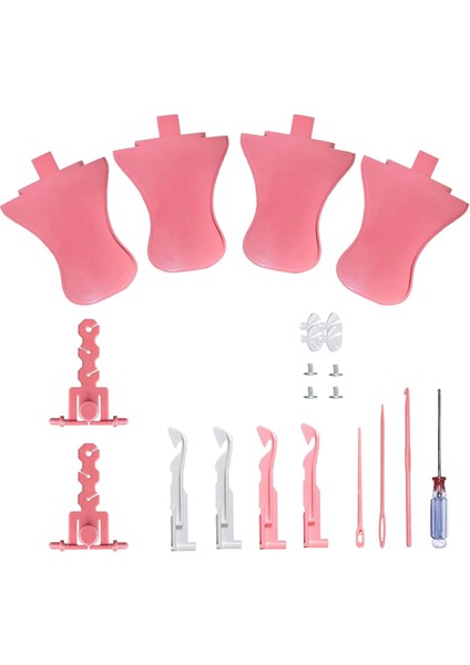 1 Set Dıy Örgü Makinesi Aksesuarları Dönen Örgü Toka Tel Raf Yerine Gergin Örgü Kanca Kiti (Yurt Dışından)