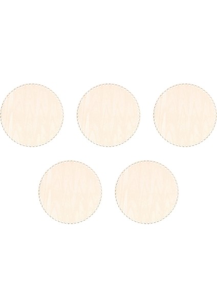 5pc 30CM Doğal Ahşap Sepet Alt Delikli Dıy Örgü Için Daire Boş Ahşap Taban Tığ Torbası Alt Şekillendirici Zanaat (Yurt Dışından)
