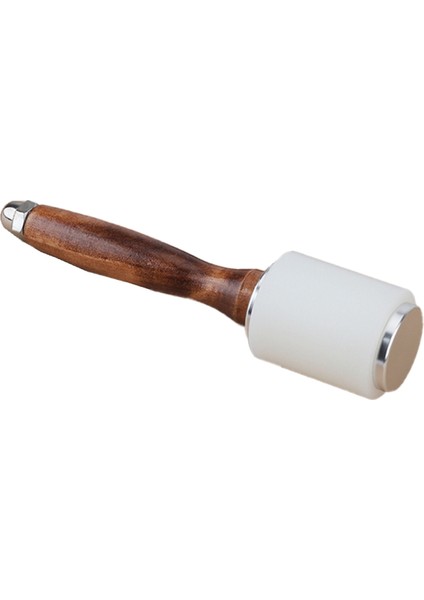 Naylon Deri Oyma Çekiç El Yapımı Deri Alet Sessiz Tek Kafa Kütük Alüminyum Alaşım Sap Perküsyon (Yurt Dışından)