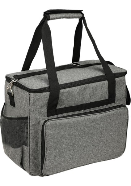 Dikiş Makinesi Depolama Organizatörü Dikiş Makinesi Çantası Seyahat Tote Çanta Çoğu Standart Dikiş Makinesi ve Aksesuarları Gri (Yurt Dışından)