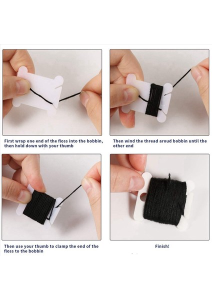 456PCS Nakış Iplik Bobinleri Çapraz Dikiş Organizatör Kutusu ve Diş Ipi Numarası Çıkartma Dahil Çapraz Dikiş Aksesuarları (Yurt Dışından) fiyatları