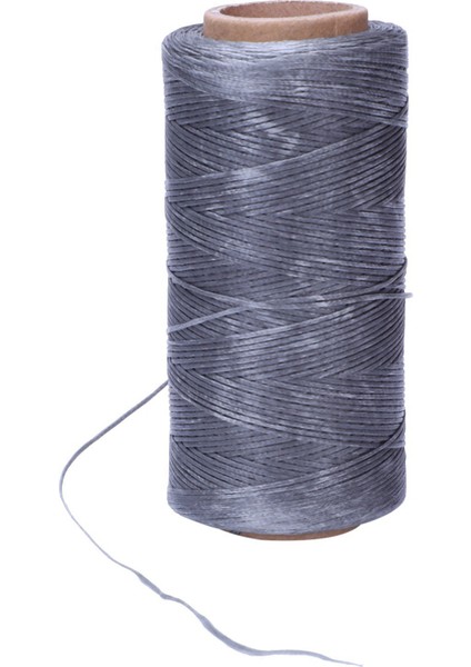 2 Pcs 260M 150D 1mm Deri Dikiş Mumlu Balmumu Iplik El Iğne Kablosu Zanaat Dıy Yeni Renk Gri ve Krem Renk (Yurt Dışından) indirimleri