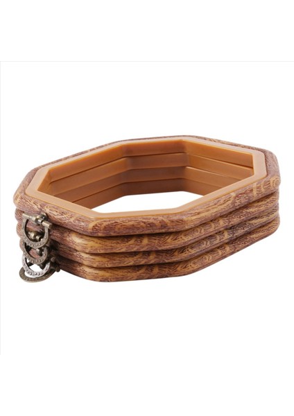 20PCS Sekizgen Nakış Çemberleri Taklit Edilmiş Ahşap Çapraz Dikiş Hoop Set Ekran Çerçevesi Sanat El Sanatları Handy Dikiş ve Asma (Yurt Dışından) fiyatları