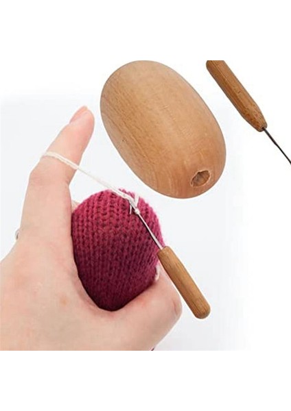 Ahşap Dökme Yumurta Çorap Dikiş Araçları Giyim Için Iğne ile Yaygın Kullanılır (Yurt Dışından) fırsatları