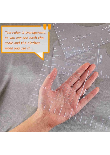 T-Shirt Merkezleme Hizalama Aracı T-Shirt Şablonu T-Shirt Yerleştirme Kılavuzu Cetveli Dıy Için T-Shirt Yapma Ölçüm Aracı (Yurt Dışından) fırsatları