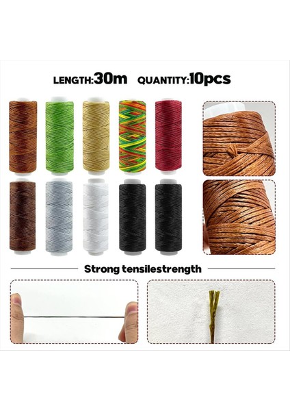 27PCS Dikiş Koni Seti Deri Dikiş Konisi Seti El Dikiş Aletleri Tuval Onarım Seti Kumaş Dıy Craft (Yurt Dışından) fiyatları