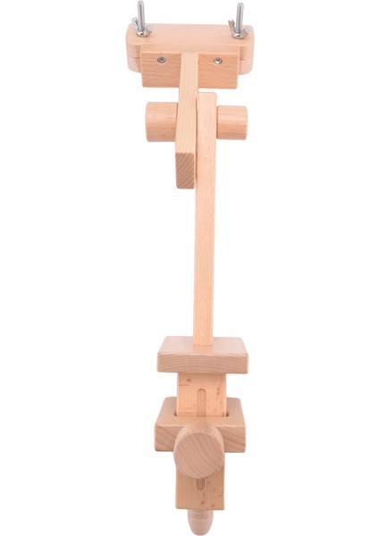Ahşap Nakış Çember 360 Derece Dönme Ayarlanabilir Masaüstü Stand Çapraz Dikiş Rafı Çerçeve Crosstitch Nakış Tutucu (Yurt Dışından)
