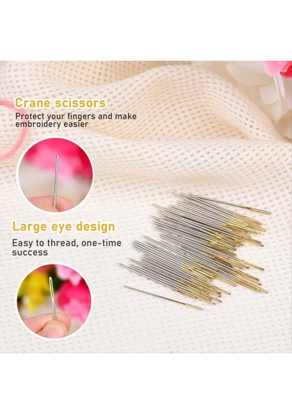 Nakış Çember Kiti Şunları Içerir Nakış Çemberi Nakış Iğnesi Vintage Makas Iğne Iplik Yüksük Diş Ipi Makarası (Yurt Dışından) fırsatları