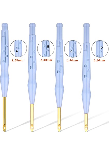 Yumruk Iğne Nakış Seti Ayarlanabilir Halı Ipliği Yumruk Punch Iğne Nakış Ipi Çapraz Dikiş Yeni Başlayanlar (Yurt Dışından) modelleri