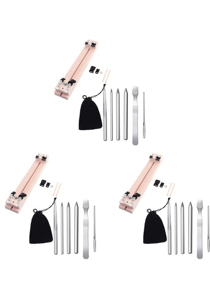 21 Pcs Paracord Bilezik Örgü Aracı Paracord Aracı Paracord Jig Diy Ahşap Paracord Örgü (Yurt Dışından)