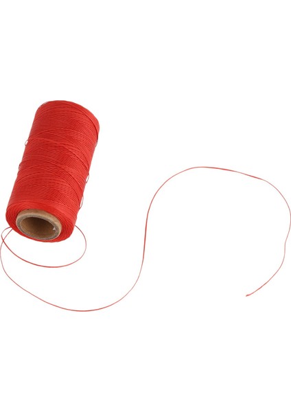260M 150D 1mm Deri Dikiş Mumlu Balmumu Iplik El Iğne Kablo Zanaat Dıy Yeni Renk Kırmızı (Yurt Dışından) fiyatları