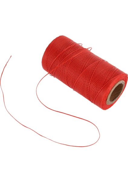 260M 150D 1mm Deri Dikiş Mumlu Balmumu Iplik El Iğne Kablo Zanaat Dıy Yeni Renk Kırmızı (Yurt Dışından) fırsatları