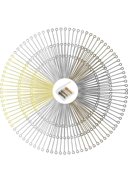 Mücevher Yapımı Için Göz Pimleri 0 6/0 8/1 2 Inç Dıy Küpe Için Karışık Takı Aksesuarları Kolye Boncuk Zanaat (Yurt Dışından)
