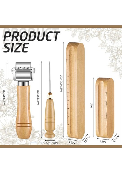 4 Adet Terziler Clapper Dikiş Rulosu ve Presleme Aracı Dikişli Kapit Yoksusu Kayın Ahşap Dikiş Kapitone Aracı Seti (Yurt Dışından) fiyatları