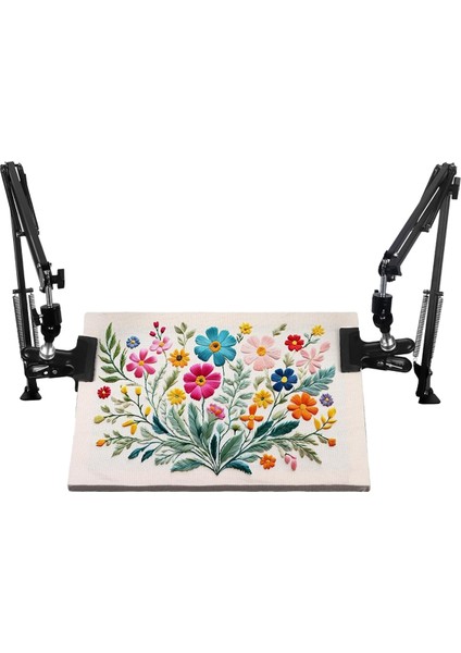 2pc Ayarlanabilir Nakış Çember Standı El Nakış Çember Standı Metal Nakış Turu Standı Katlanır El Nakış Standı (Yurt Dışından)