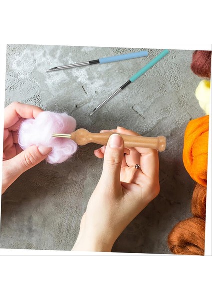 1 Set Nakış Dikiş Kişi Kit Punch Iğne Kiti Iğne Yumruk Iğne Nakış Aleti Iğne Dıy Için (Yurt Dışından) modelleri