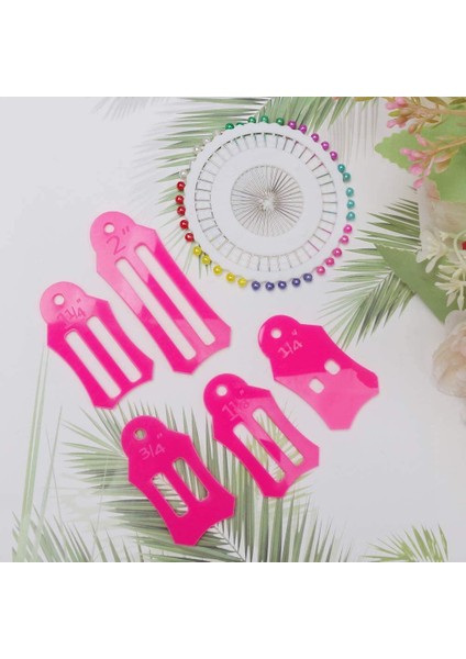 Jelly Roll Sasher Aracı 10 Pcs Çok Boyutlu Sefer Aracı Kapitone Katlanır Kumaş Bant Maker Depolama Zinciri (Yurt Dışından) indirimleri