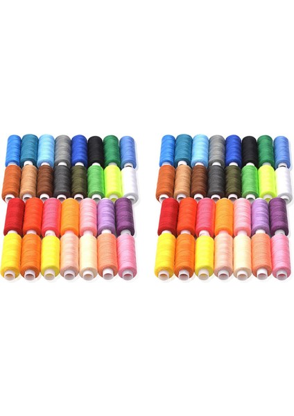 60 Makara Dikiş Ipliği 250 Yard Her Çeşitli Makara Iplikleri Dikiş Iplik Bobinleri Renkli Çok Molor (Yurt Dışından)