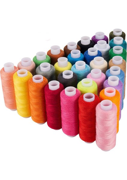 60 Makara Dikiş Ipliği 250 Yard Her Çeşitli Makara Iplikleri Dikiş Iplik Bobinleri Renkli Çok Molor (Yurt Dışından) fiyatları