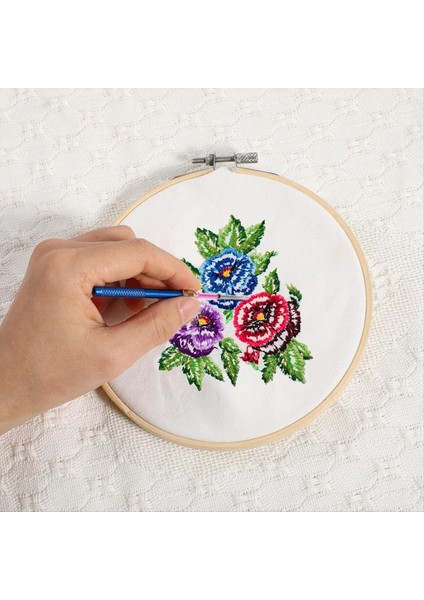 13 Adet Yumruk Iğne Kiti Nakış Punch Iğne Aleti Yumruk Iğneleri Tutamaklı Iğneler Dıy Zanaat Için Yumruk Nakış Kiti (Yurt Dışından) fırsatları