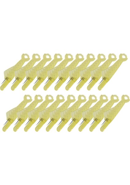 Balık Ağız Dikiş Makinesi Iğnesi Threader 2024 Yükseltme Otomatik Dikiş Iğnesi Iş Parçacığı Sarı 100 Pcs (Yurt Dışından)