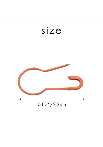 5000 Adet Ampul Kabak Pimleri- Metal Calabash Pimleri Örme Dikiş Işaretleri Dikiş Giysileri Için Armut Şekla Pimleri (Yurt Dışından) fırsatları