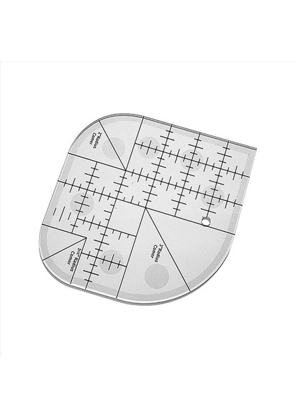 2x Yaratıcı Kavisli Köşe Kesici Yorgan Cetveli Dikiş Patchwork Cetvel Dikiş Şablonu Patchwork Aracı Dıy Dikiş Malzemeleri (Yurt Dışından) modelleri