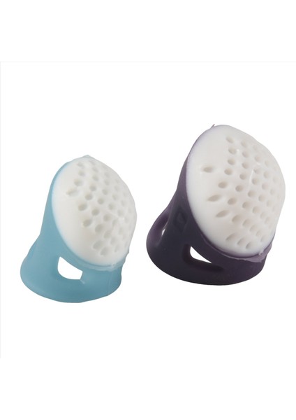 2 Dikiş Yüksük Silikon Pim Iğneleri Yüksük Rahat Kaymaz Parmak Koruyucusu Seti (Yurt Dışından) fiyatları