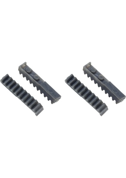 Örgü Makinesi Yan Raf Gümüş Sazlar Için 2 Çift Plastik L/r Yan Raf Aksesuarı Örgü Makinesi SK155 SK280 SK218 (Yurt Dışından)