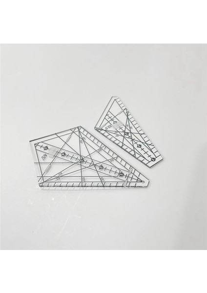 Akrilik Dikiş Patchwork Cetvel Squedge 22 5 °/45 ° Dikiş Şablon Cetveli Patchwork Kapitone Cetvel Dıy Dikiş Şablon Aracı (Yurt Dışından) fiyatları