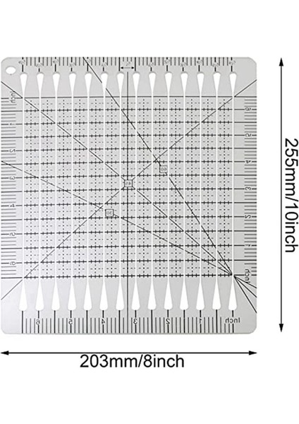 Yorgan Kesme Cetveli 5&#39 I 1 Yorgan Kesme Cetveli Büyüleyici Şekil Kesme Kapitone Cetveli ve Şablon (Yurt Dışından) modelleri