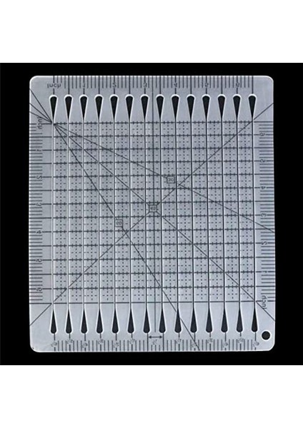 Yorgan Kesme Cetveli 5&#39 I 1 Yorgan Kesme Cetveli Büyüleyici Şekil Kesme Kapitone Cetveli ve Şablon (Yurt Dışından) indirimleri