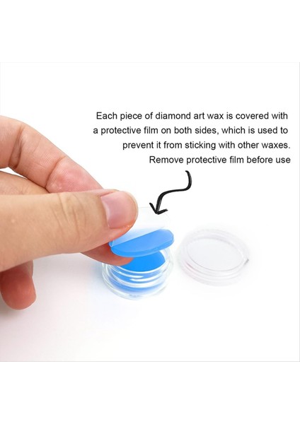 Elmas Resim Için Elmas Boyaları Için 10 Adet Elmas Sanat Yapıştırıcısı Elmas Boyama Için Mavi (Yurt Dışından) fırsatları