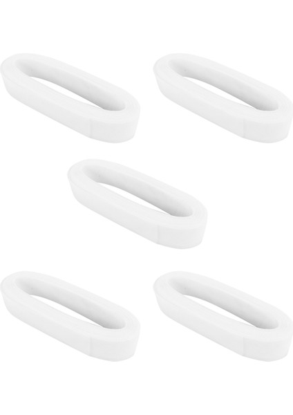 5pcs 50MM 50 mm 50 Metre Düz Sert Sade Sert Crinoline At Kılı Örgü Gelinlik/şapka Dikiş Aksesuarları Için Örgü-Beyaz (Yurt Dışından)